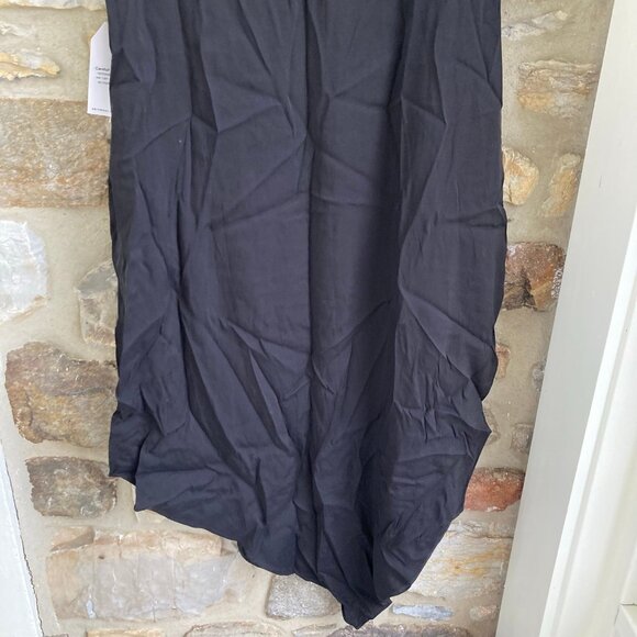 NWT Iconic Cooling Cupro Geneva V Tank Dress Black Small (14-16) $188 - Picture 10 of 12